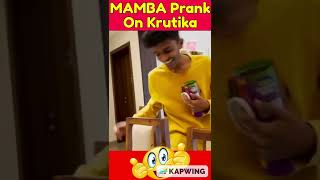 @8bitMAMBA Prank On @KrutikaPlays 😂🔥 #shorts #viralshorts #funnyshorts #viral #bgmi #devilgamerz