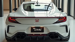 2025 Honda Civic - стиль, производительность и инновации!