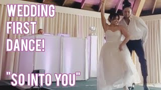 "SO INTO YOU" CHILDISH GAMBINO COVER WEDDING FIRST DANCE ~ BAY AREA WEDDING FAIRS SHOWCASE