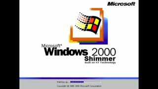 Hidden Windows 2000 Shimmer Startup Sound