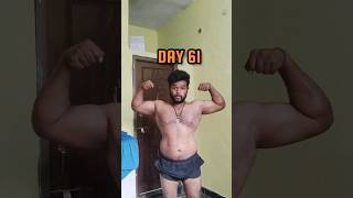 day 61 (75) day's hard challenge #kompalinagaraj #fitness #bodybuildingnation #youtube #comedy#funny