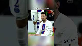 Messi vs Ronaldo Speed at 35 ⚡