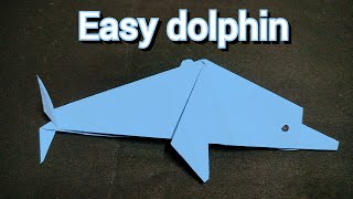 How to make a Dolphin - Origami tutorials