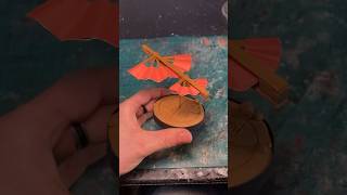 Making Aang’s glider from Avatar the Last Airbender! #miniature #anime #avatar #shorts #realistic