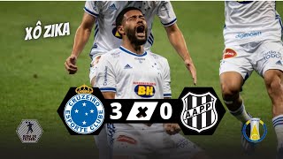 CRUZEIRO 3 X 0 PONTE PRETA | RAPOSA GOLEIA EM CASA E RESPIRA | MELHORES MOMENTOS | 30/09/2020