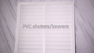 Customization PVC Gravity Louver！Suitable for barns, farms, pig farms~