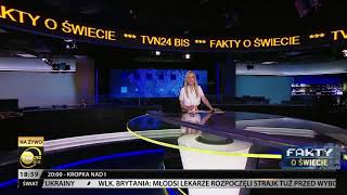 TVN24BiS - zakończenie Faktów o Świecie i rozpoczęcie Faktów TVN (27.06.2024)