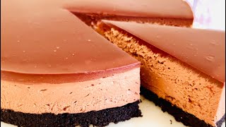 Chocolate Cheesecake / No Bake Chocolate Cheesecake / Chocolate Cheesecake Recipe