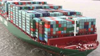 CSCL Globe - China Shipping - The largest Container vessel