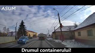 Drumul containerului! Comuna Prejmer-Județul Brașov!