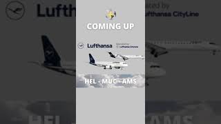 Lufthansa HEL-MUC-AMS coming up next week