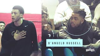 JAHVON QUINERLY SHOWS SOME JELLY FOR D'ANGELO RUSSELL! HUDSON CATHOLIC FOR THE WIN! | Mars Reel