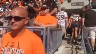 MNF Baltimore Ravens at Cleveland Browns Blocked Field Goal TD!! Rare reaction footage!!