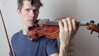 Intonation Exercises For The Violin - Part 1