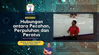 Hubungan antara Pecahan, Perpuluhan dan Peratus