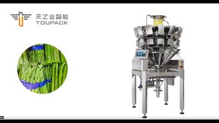 Asparagus multihead | Stick weigher | Long product multihead | Stick multihead | Toupack