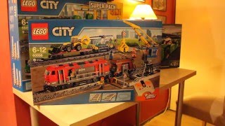 LEGO 60098 Heavy-Haul Train - Opening the Box