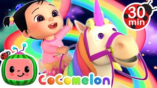 Magical Rainbow Unicorn Song with Cece | CoComelon Nursery Rhymes & Kids Songs