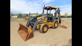 2009 John Deere 310SJ 4WD Backhoe Wheel Loader Excavator - bidadoo