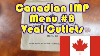 MRE Review: Canadian IMP Menu #8 - Military Ration