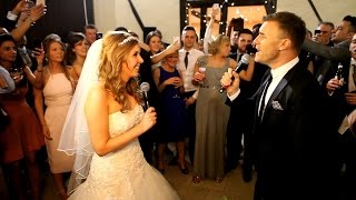 Gary Barlow Surprises Bride on Her Wedding Day!