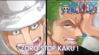 IL NE FAUT PAS LE REVEILLER ! ZORO STOP KAKU  #zoro #kaku #eggheadisland #cp0 #lucci #onepiece