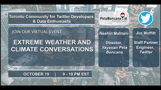 Extreme Weather: Climate Conversations on Twitter