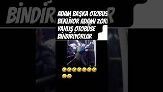 TIRAŞİ KOMİK TOTOŞ ADAMI ZORLA BİNDİRDİ OTOBUSE BAKA KALDI ADAM ŞUAN YAYA GELİYOR