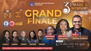 3 DAYS PRAISE AND WORSHIP RETREAT || GRAND FINALE