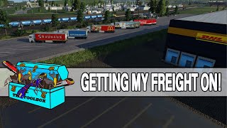 Freight Domiance in Transport Fever 2! - The Tool Box Build.