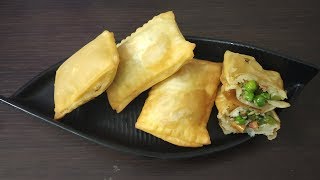 Pizza McPuff Recipe - Veg Pizza Parcel - Style Veg Pizza Puff - McDonald Style Veg Pizza Puff