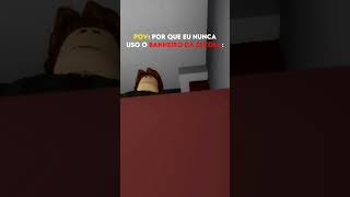 #pov : Por que eu nunca uso o BANHEIRO da ESCOLA 🏫 😂 #shorts #roblox