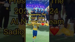 Presenting The 2023-2024 Team - Sadio Mane ❤️👏🥳 #sadiomane #crstianoronaldo #alnassr #alnassrfc