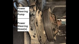 GM / GMC Duramax Power Steering Pump Removal - most efficient steps