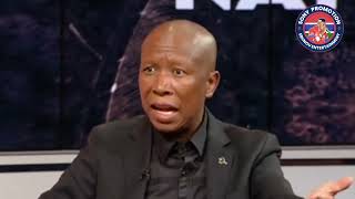 JULIUS MALEMA SAID WE BEHAVE LIKE A MAD PERSON