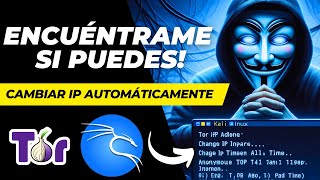 ✅ Como Cambiar IP Automaticamente cada cierto tiempo en Kali Linux 🥷