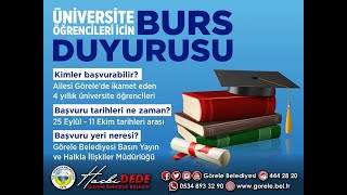 Görele Belediyesi Bursu