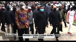 OBSEQUE DE L'ANCIEN FOOTBALLEUR INTERNATIONAL CONGOLAIS EMEKA MAMALE