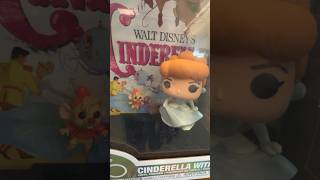 Disney 100: Cinderella With Jaq Funko Pop Movie Poster