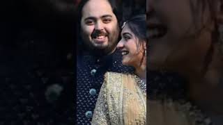 Anant Ambani wife Radhika Merchant Romantic moment/Tapati Dutta/Honey Singh Songs