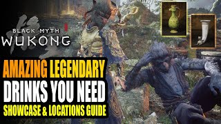 Black Myth Wukong - LEGENDARY Drinks You Don't Want to Miss Location Guide, Mana, Qi Regen & More