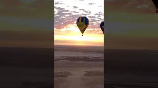 Experience a once-in-a-lifetime balloon flight over the salt pans of Gulf Country near Burketown QLD