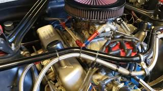 1965 Mustang GT 350R Tribute Race Car Engine Compartment