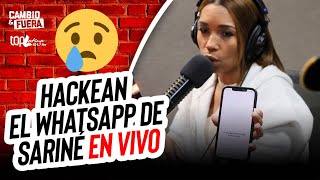 ¡MIRA COMO HACKEAN LA CUENTA DE WHATSAPP DE SARINE EN VIVO! 😳 - #CYF