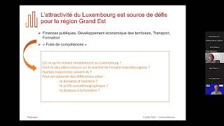 Les trajectoires professionnelles des frontaliers du Grand Est au Luxembourg