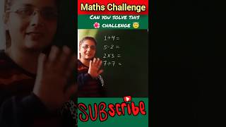 🤔Can you solve this Maths Challenge ?/ Quizzes & Puzzles #shorts #trending #mathspuzzle #shortsfeed