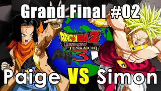 Italian Online DBZ BT3 Tournament #02  - Paige vs Simon (Grand Final)