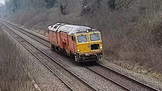 Tamper passing bonemill Lane Bridge