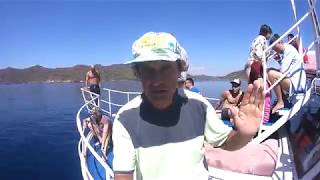 Зубчатый остров  Мармарис Турция Toothed island Marmaris Turkey