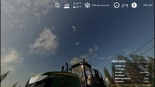 Farming Simulator 19_finish of corn harvest, and rescueing a loaded semi trailer!!